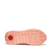 F-MODE Ombre-Sole Leather/Mesh Flatform Trainers