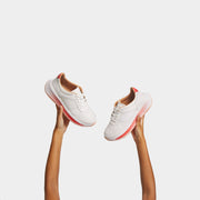 F-MODE Ombre-Sole Leather/Mesh Flatform Trainers