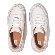 F-MODE Ombre-Sole Leather/Mesh Flatform Trainers