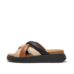 GEN-FF Padded-Strap Leather Slides