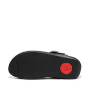 LULU Adjustable Leather Toe-Post Sandals