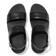 LULU Leather Back-Strap Sandals