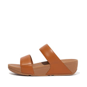LULU Leather Slides