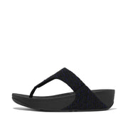 LULU Geo-Webbing Toe-Post Sandals