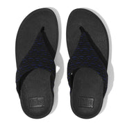 LULU Geo-Webbing Toe-Post Sandals