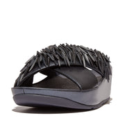 RUMBA Beaded Metallic Cross Slides