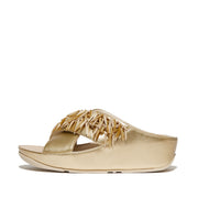 RUMBA Beaded Metallic Cross Slides